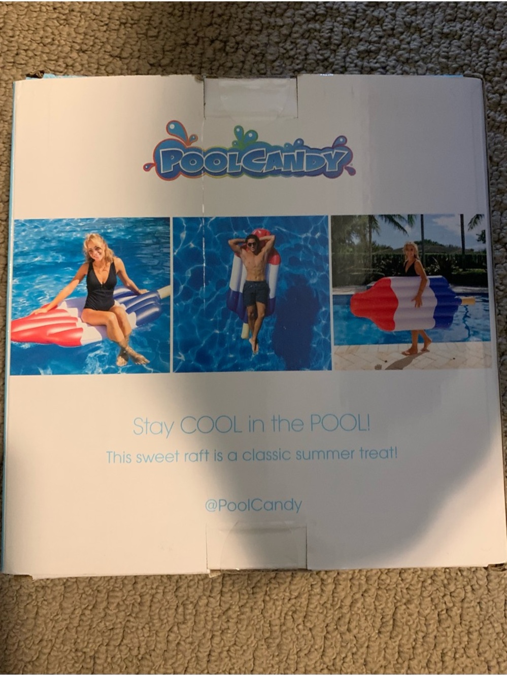 Rocket Pop Inflatable Pool Raft - New - Picture 2 of 3